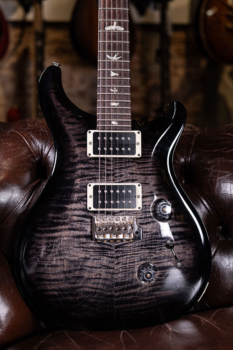 PRS Custom 24 Charcoal Burst Thin Gen III