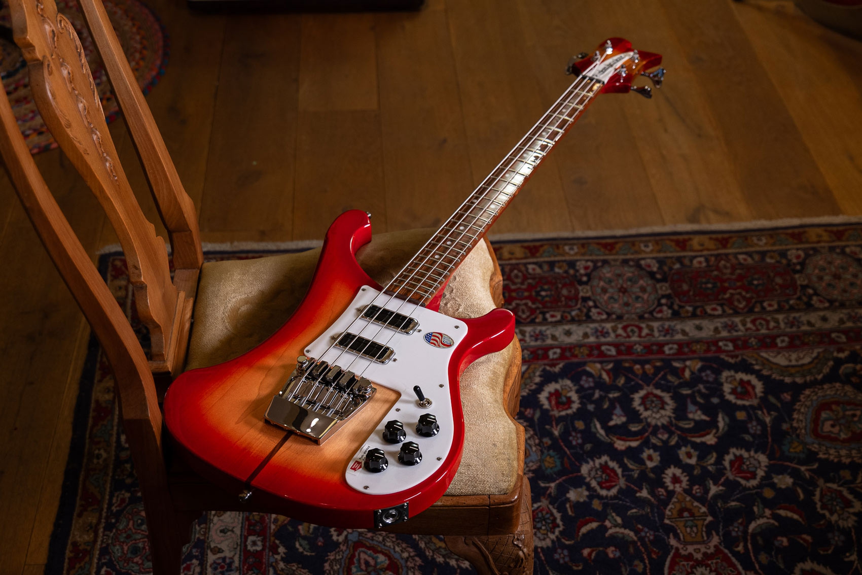 Rickenbacker 4030s FG Short Scale Fireglo