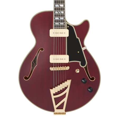 DAngelico Deluxe SS Satin Trans Wine