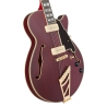 DAngelico Deluxe SS Satin Trans Wine