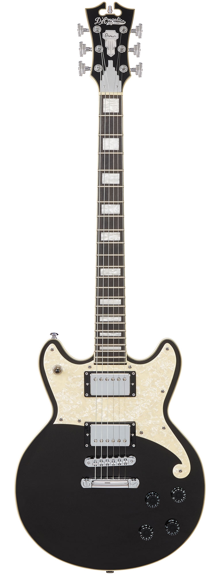 DAngelico Premier Brighton Black Flake