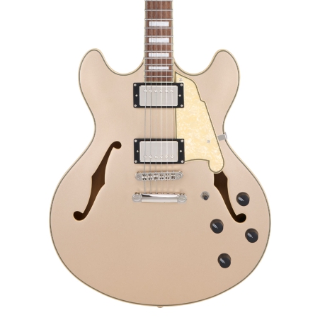 DAngelico Premier DC XT Satin Desert Gold