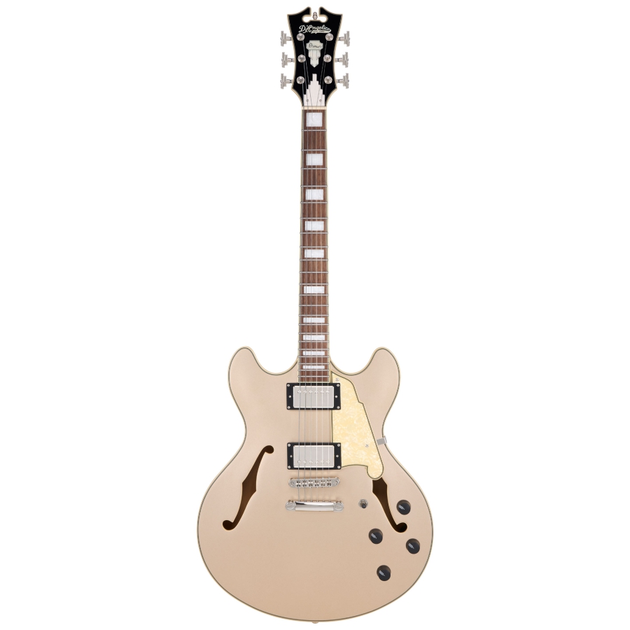 DAngelico Premier DC XT Satin Desert Gold