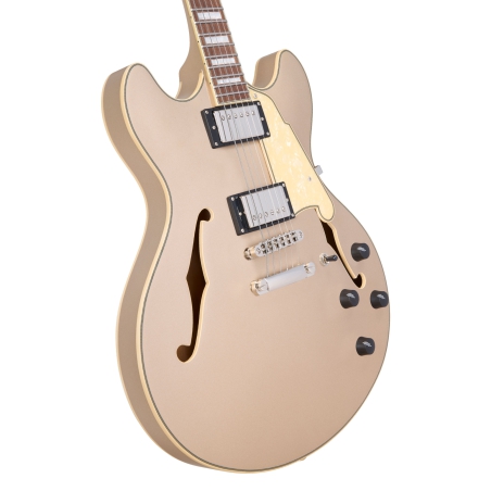 DAngelico Premier DC XT Satin Desert Gold