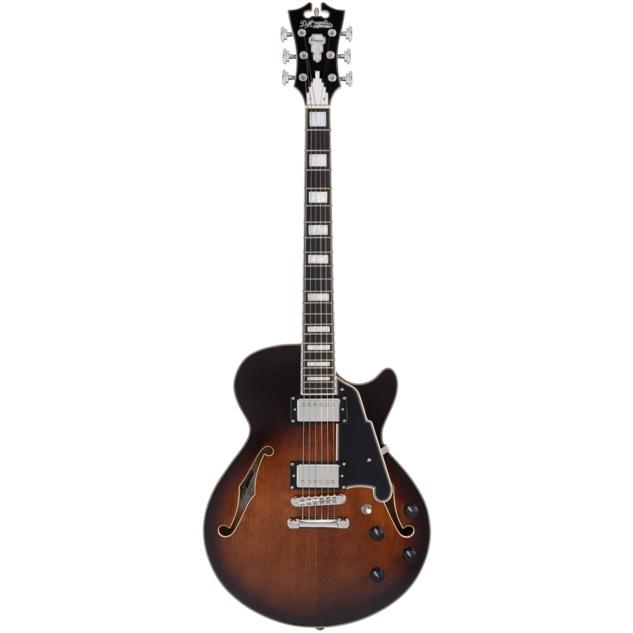 DAngelico Premier SS Brown Burst