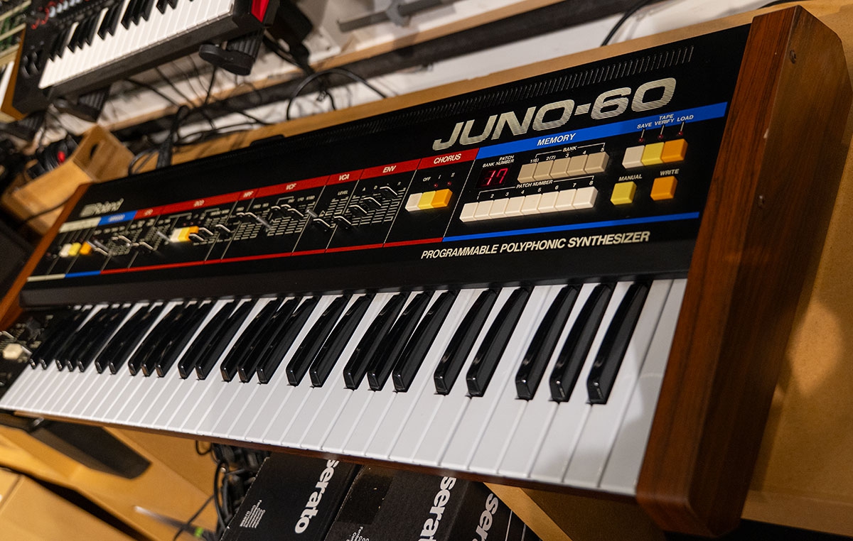 Roland Juno-60 vintage synthesizer 1983