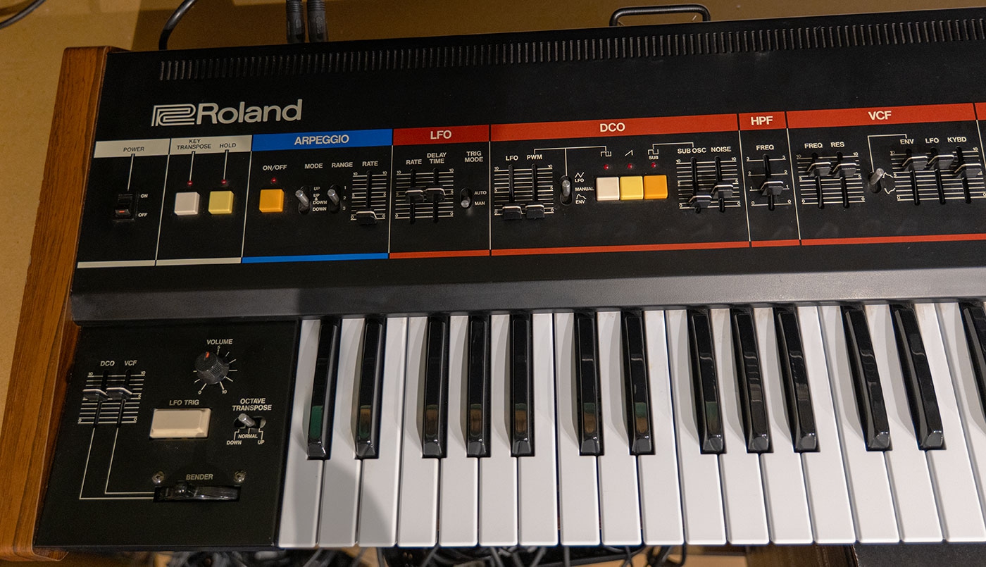 Roland Juno-60 vintage synthesizer 1983