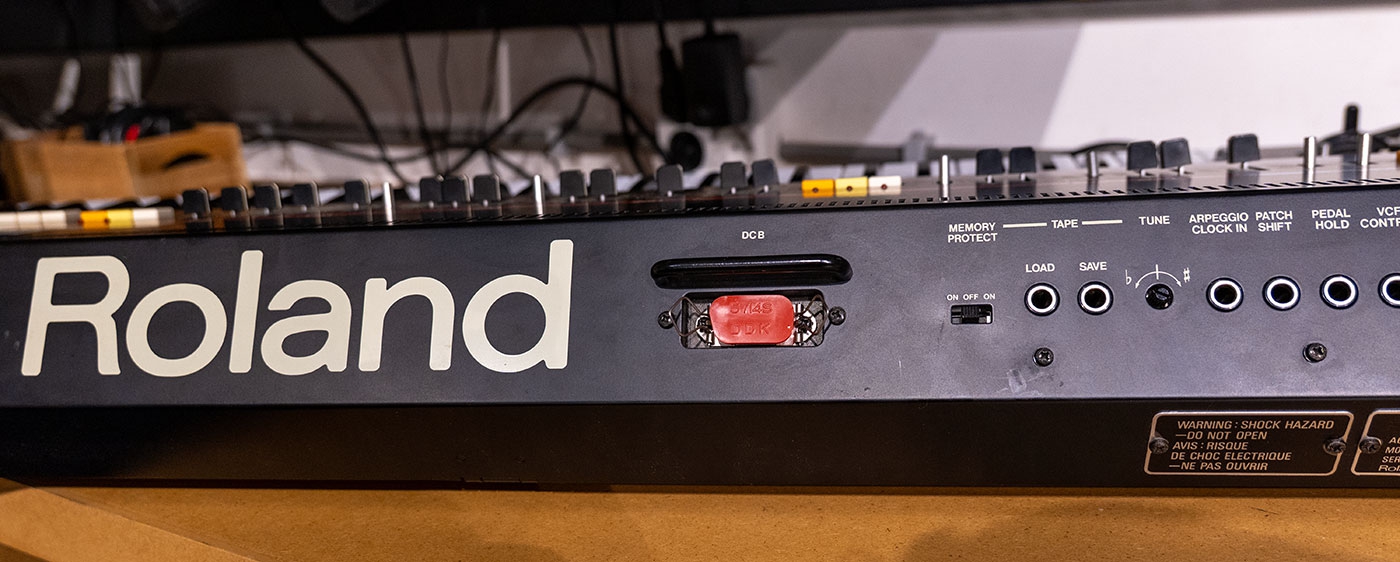 Roland Juno-60 vintage synthesizer 1983