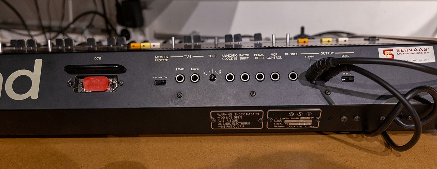 Roland Juno-60 vintage synthesizer 1983