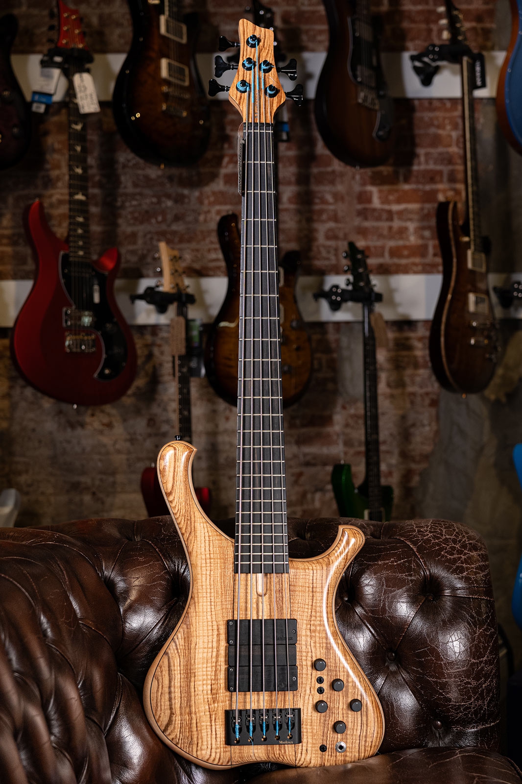 Marleaux Consat Custom 5 Neck Thru Natural