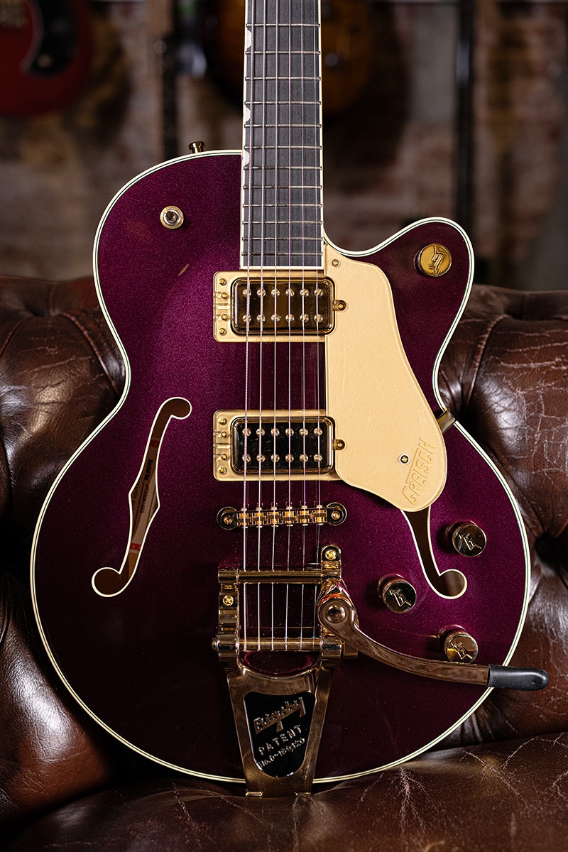 Gretsch Pro Broadkaster JR LX BLKBRY Blackberry