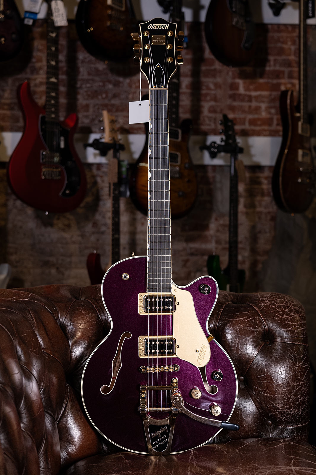 Gretsch Pro Broadkaster JR LX BLKBRY Blackberry
