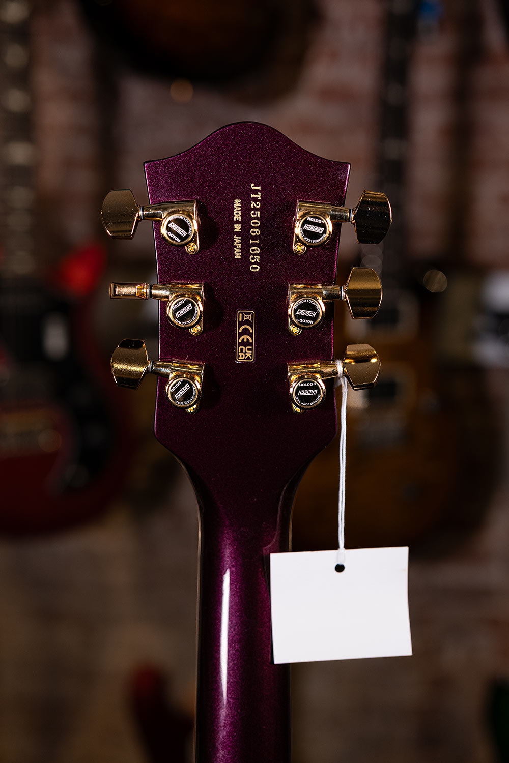 Gretsch Pro Broadkaster JR LX BLKBRY Blackberry