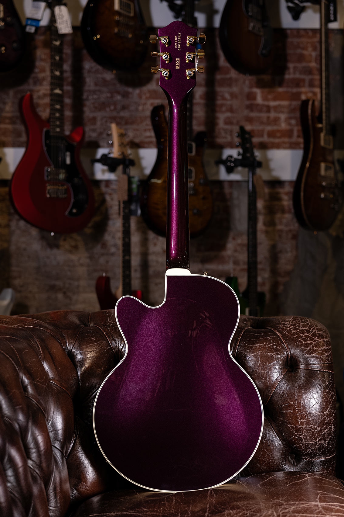 Gretsch Pro Broadkaster JR LX BLKBRY Blackberry