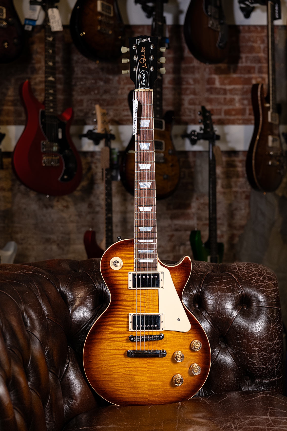 Gibson Les Paul Standard 100 AAA-Top Tobacco Burst 2015