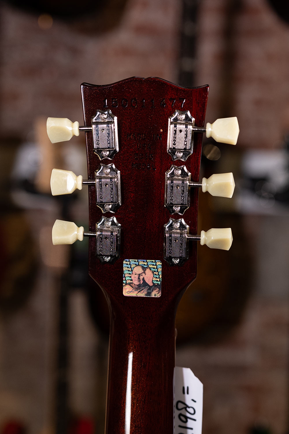 Gibson Les Paul Standard 100 AAA-Top Tobacco Burst 2015