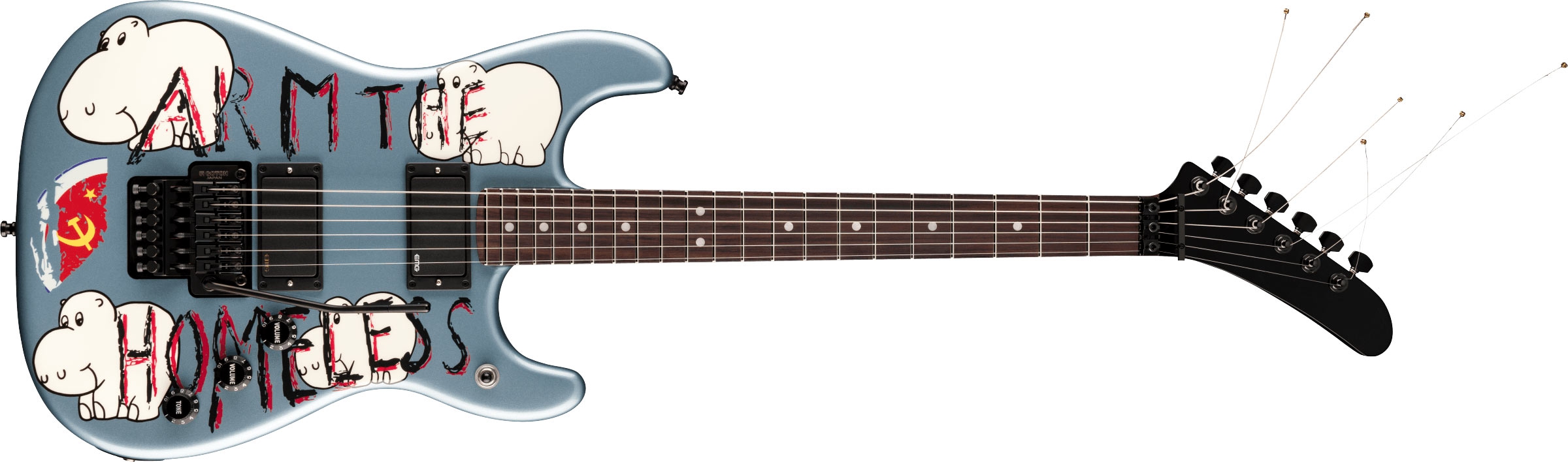 Fender Tom Morello Arm The Homeless RW Blue Ice Metallic