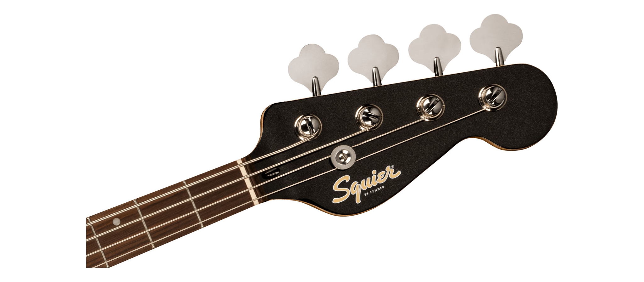 Squier Paranormal Rascal Bass LRL HH Black | DijkmanMuziek |