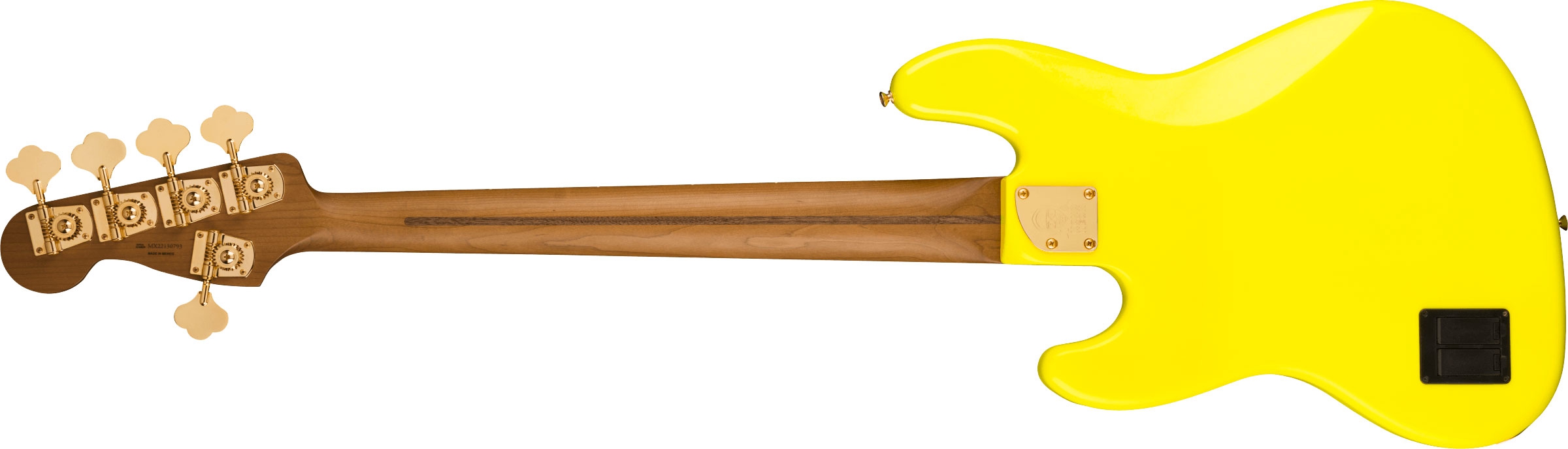 Fender MonoNeon Jazz Bass V MN Neon Yellow