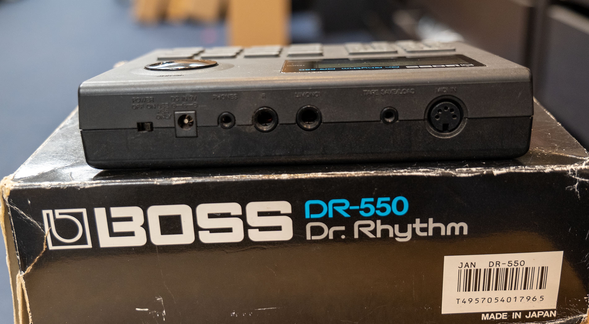 Boss DR550 drumcomputer