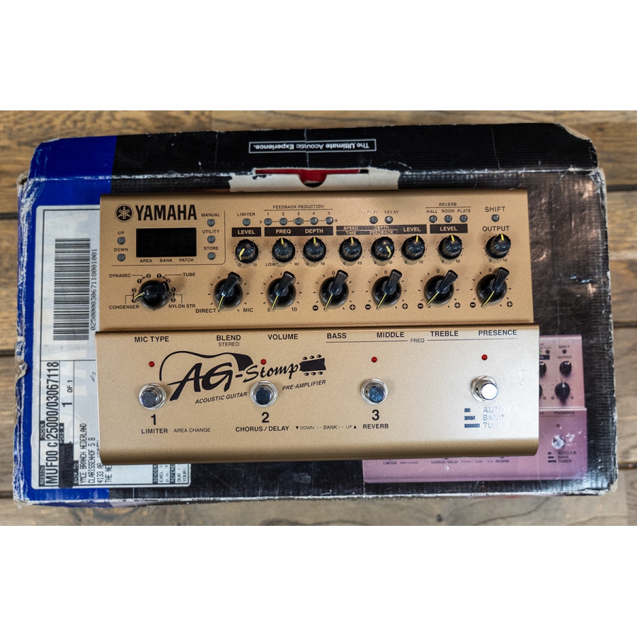 Yamaha AG Stomp Acoustic Guitar Modelling Preamp