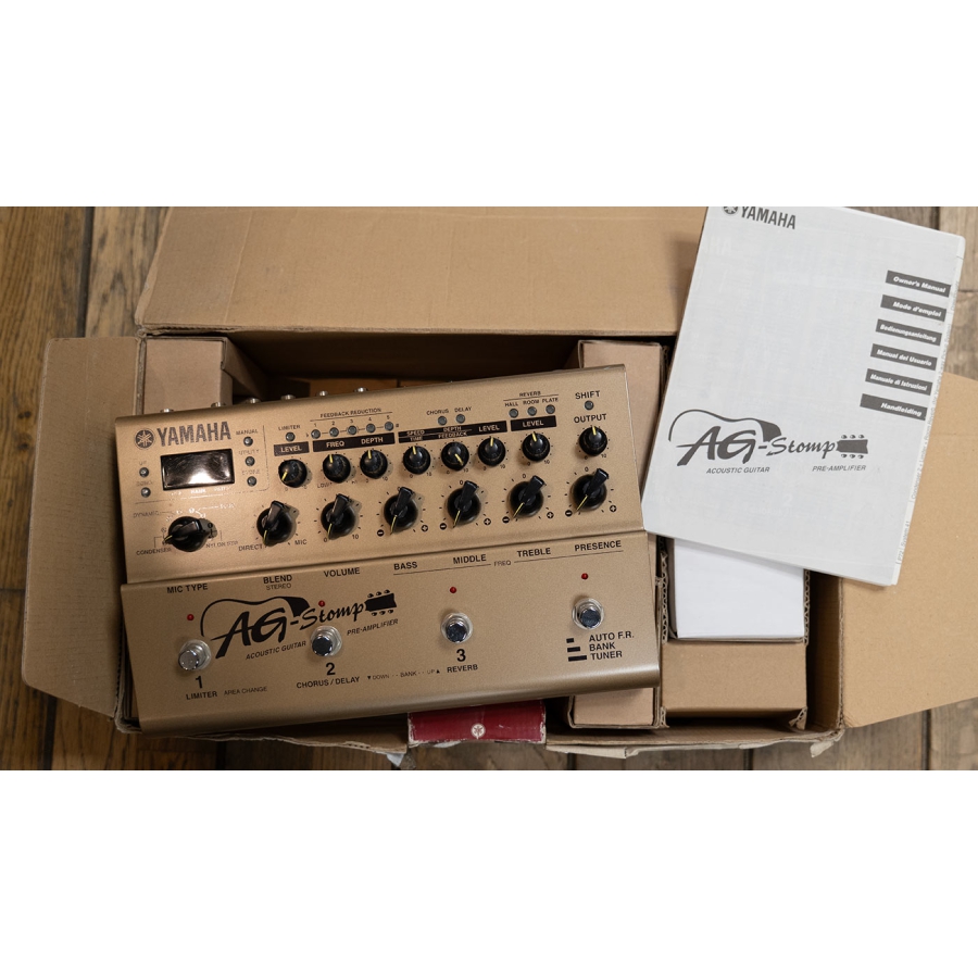 Yamaha AG Stomp Acoustic Guitar Modelling Preamp