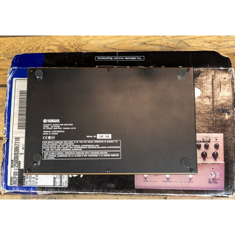 Yamaha AG Stomp Acoustic Guitar Modelling Preamp