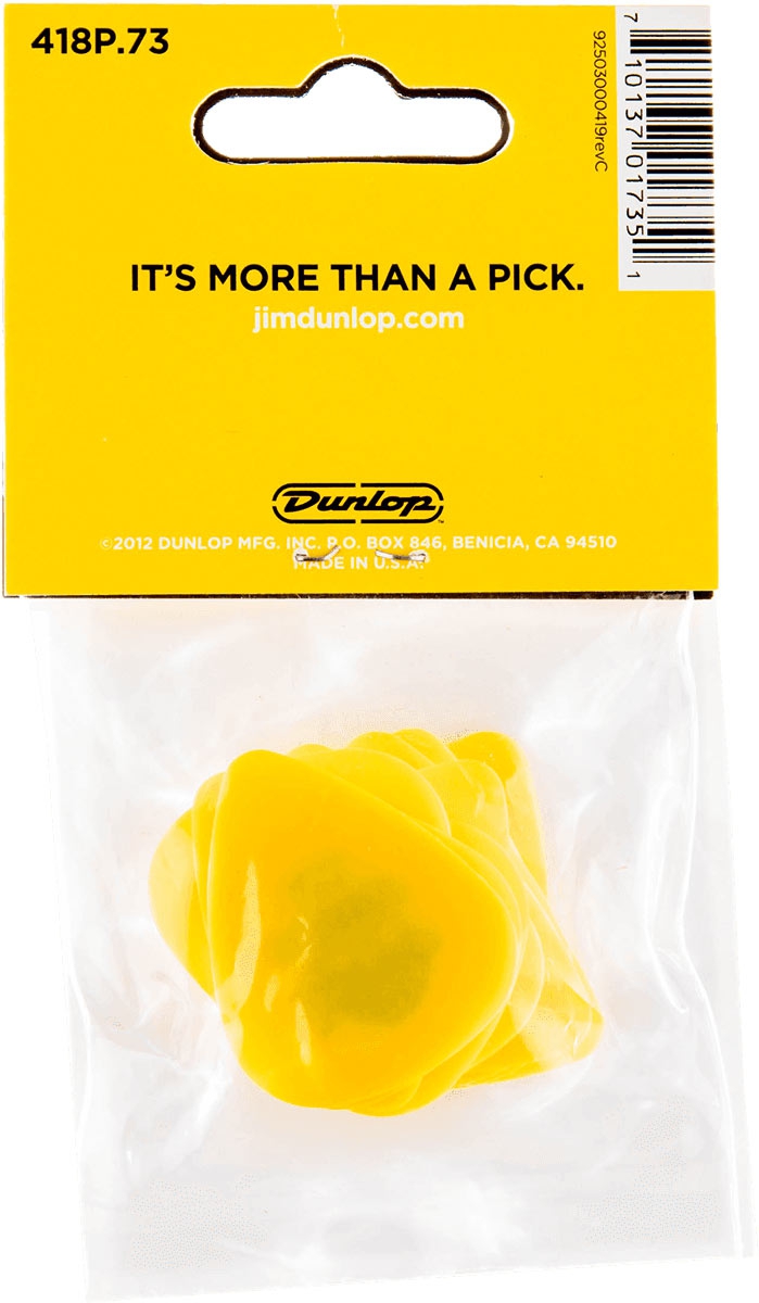 Dunlop Tortex ADU 418P73 073mm 12 stuks