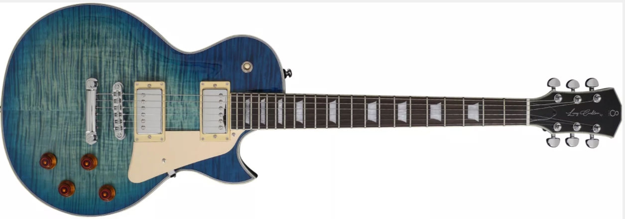 Sire Larry Carlton L7 TBL Transparant Blue
