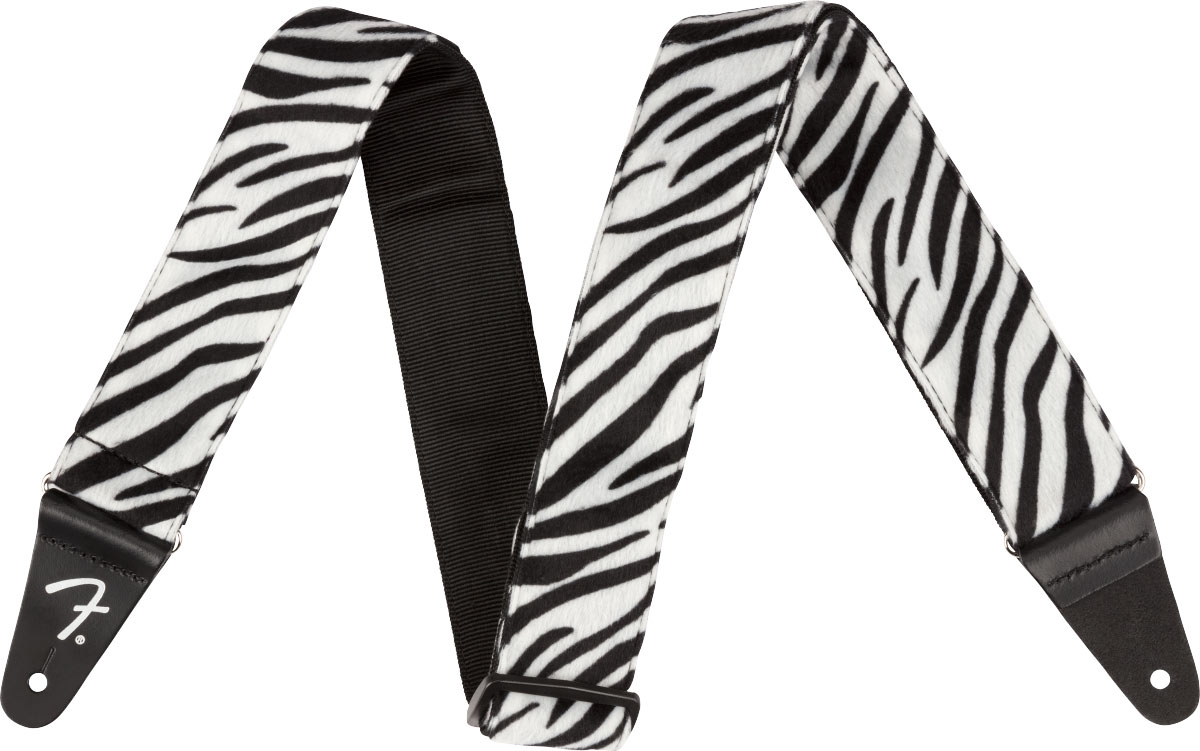 Fender Wild Animal Print Strap Zebra