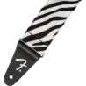 Fender Wild Animal Print Strap Zebra