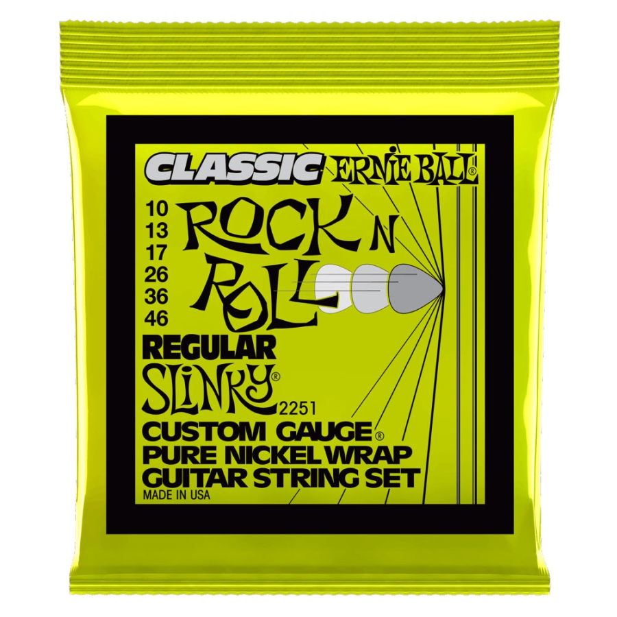 Ernie Ball CEB 2251 Rock n Roll Regular Slinky Pure Nickel