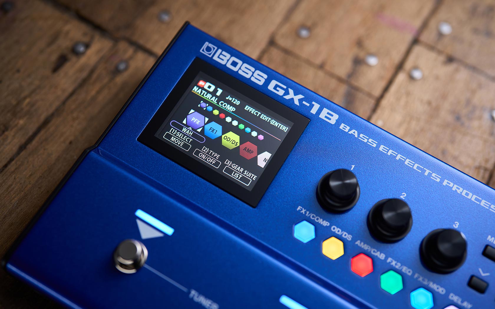 BOSS GX-1B Bass effects processor
