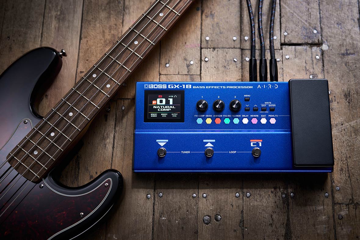 BOSS GX-1B Bass effects processor