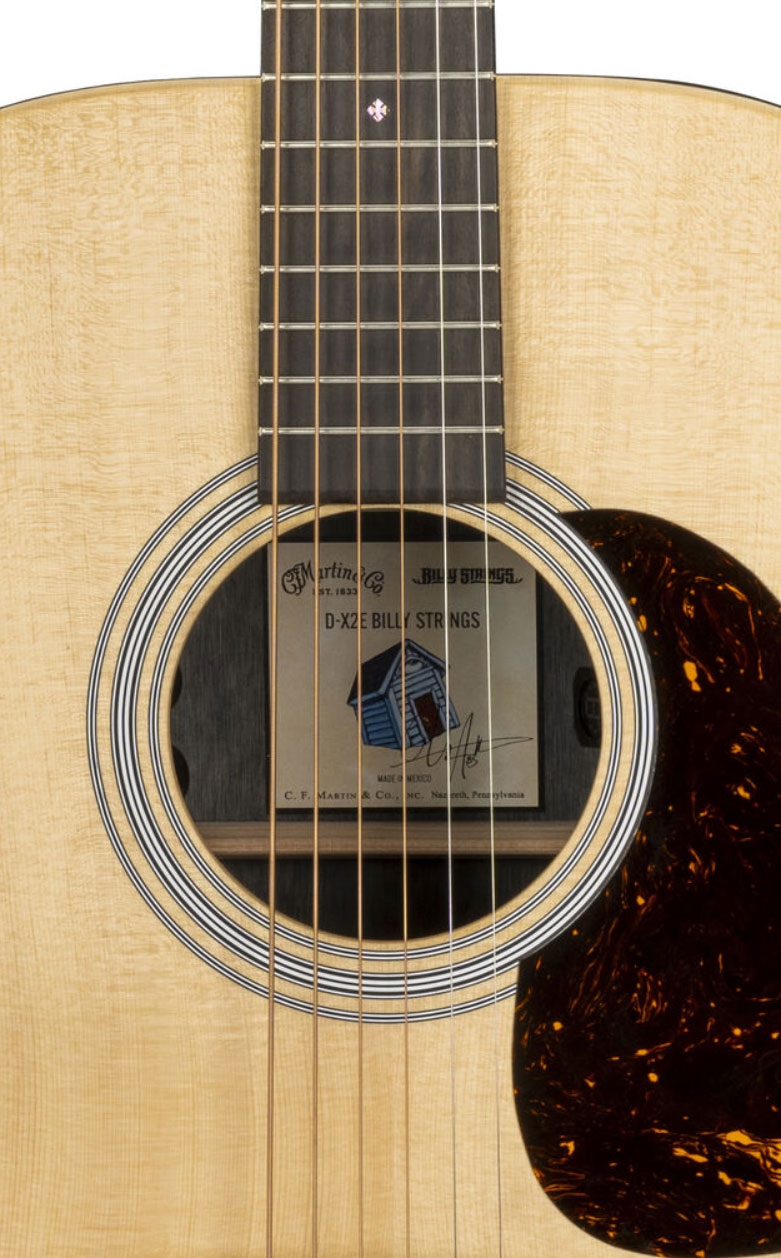Martin D-X2E Billy Strings model