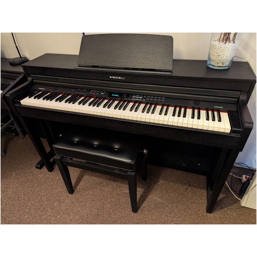 Medeli DP460K B Black Digitale Home Piano Showroom model