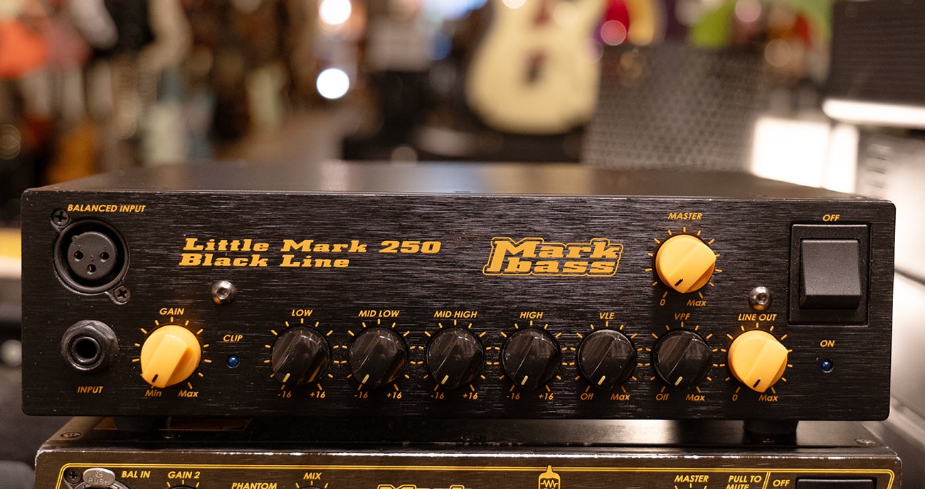 MarkBass Little Mark 250 black basversterker top
