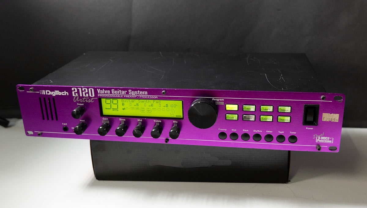 Digitech 2120 Artist Valve Guitar System