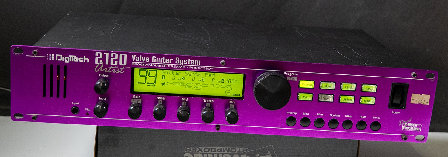 Digitech 2120 Artist Valve Guitar System