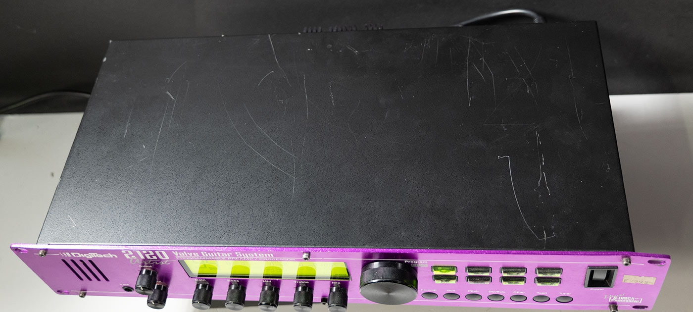 Digitech 2120 Artist Valve Guitar System