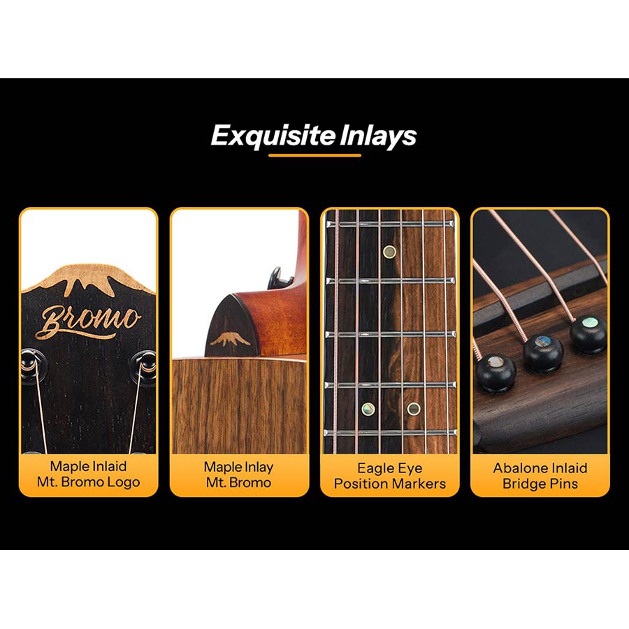 Bromo BAT8ME BK mini Jumbo Tahoma Series