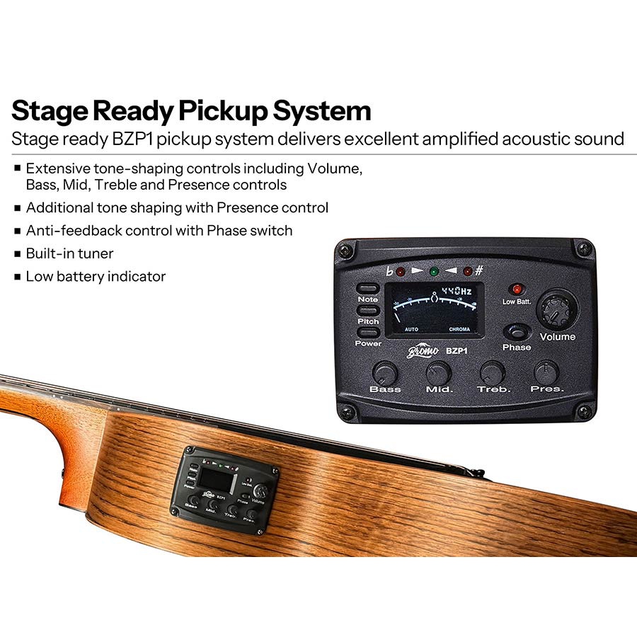 Bromo BAT8ME BK mini Jumbo Tahoma Series