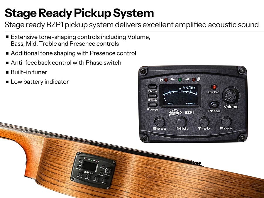 Bromo BAT8ME BK mini Jumbo Tahoma Series