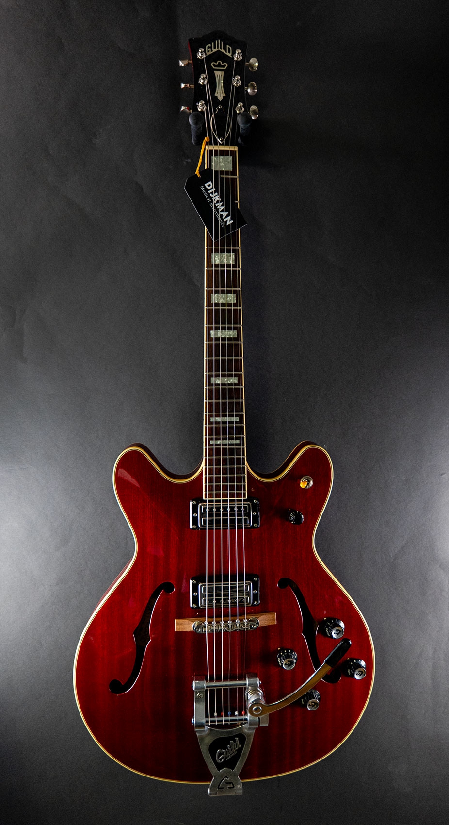 Guild Starfire V with Bigsby Cherry Red