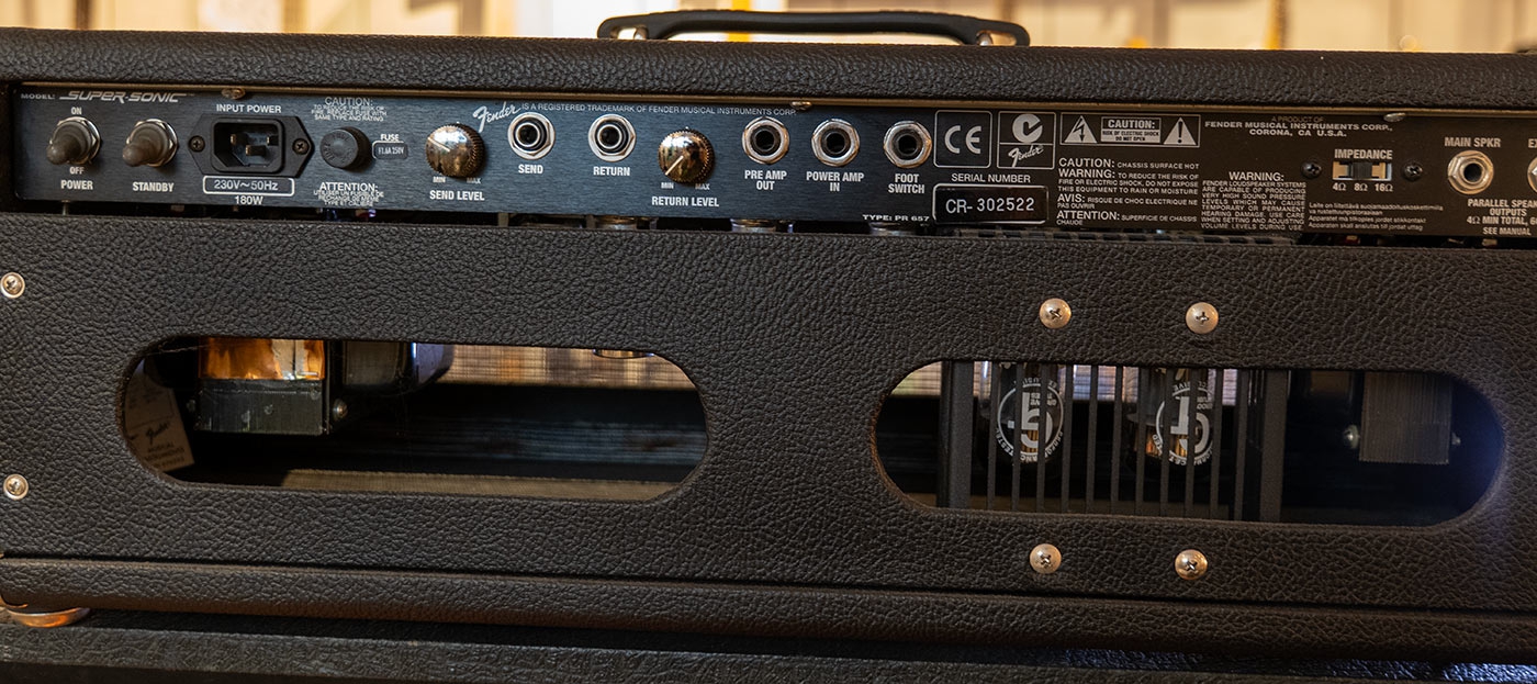 Fender Super Sonic Head Black