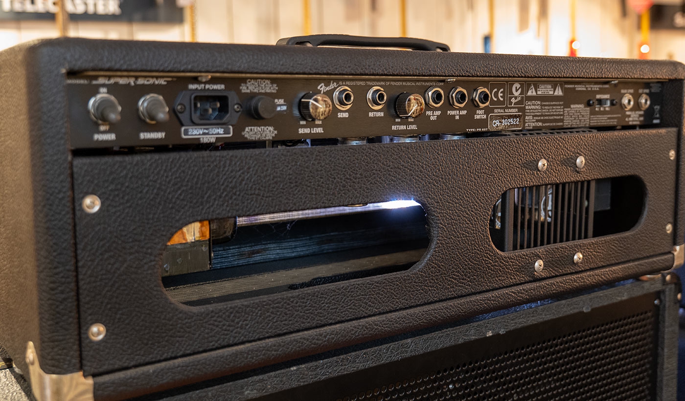 Fender Super Sonic Head Black