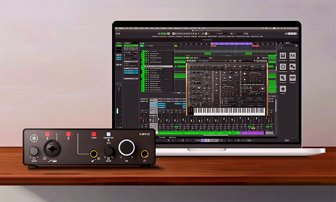 Yamaha UR12MK3 USB Audio Interface White