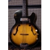 Harmony H22 semi-hollow bass 1960s USA