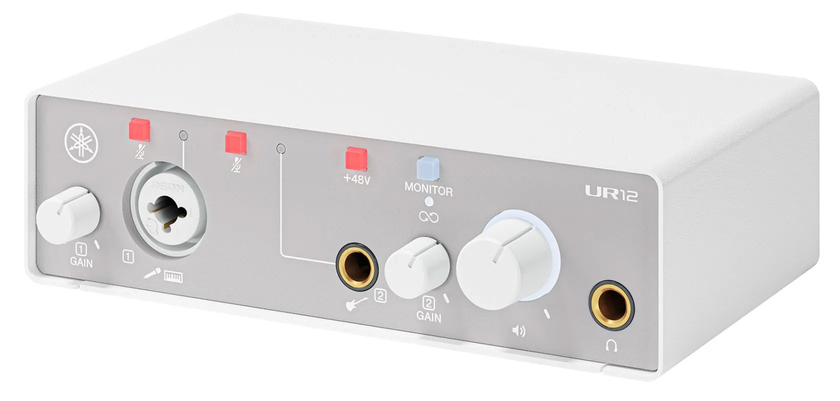 Yamaha UR12MK3 USB Audio Interface White