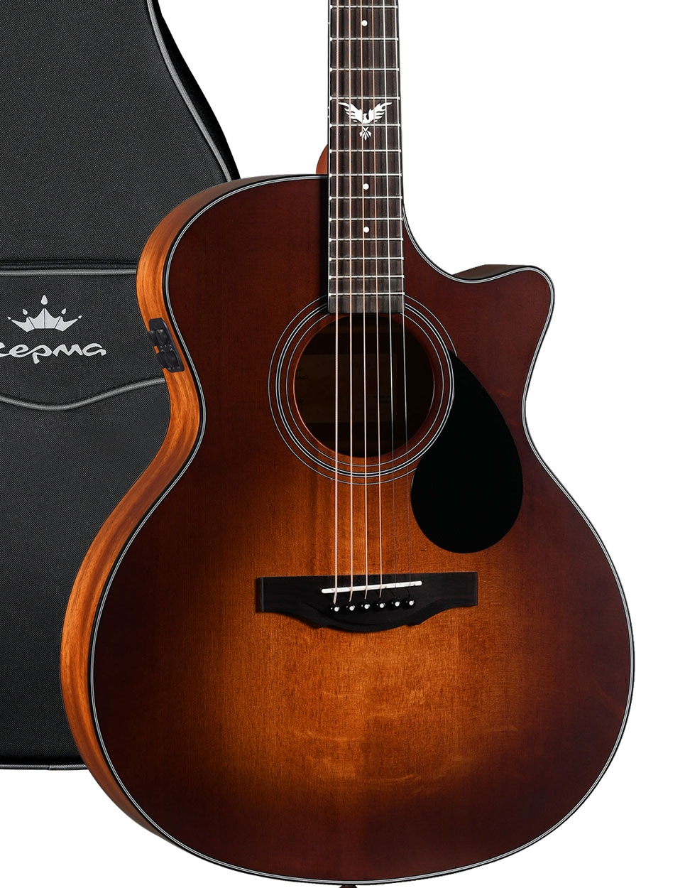 KEPMA F0E-B Grand Auditorium Vintage Burst